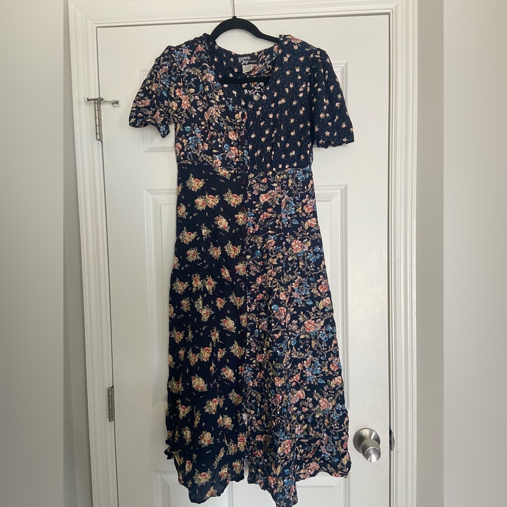 Patterned Vintage Dress